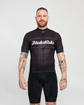 HOLOKOLO Kolesarski dres s kratkimi rokavi - GEAR UP - črna