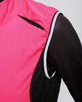 RIVANELLE Kolesarski brezrokavnik - WIND/RAIN LADY - rožnata