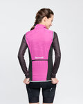RIVANELLE Kolesarski brezrokavnik - WIND/RAIN LADY - vijolična
