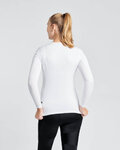 RIVANELLE Kolesarska  majica z dolgimi rokavi - WINTER BASE LAYER - bela
