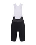 RIVANELLE Kolesarske kratke hlače z naramnicami - NOVEL PRO - črna