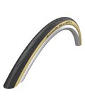 SCHWALBE plašč - LUGANO II 700x25C K-GUARD 50EPI - črna/bež