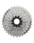 SHIMANO kaseta - CASSETTE HG201 9 11-32 - srebrna