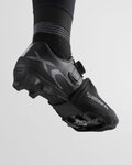 SHIMANO Kolesarske galoše - DUAL SOFTSHELL TOE - črna