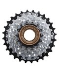 SHIMANO večkolesnik - TZ510 6 - srebrna/črna