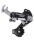 SHIMANO menjalnik - TOURNEY TY200GS HOOK - črna