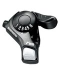 SHIMANO prestavna ročica - TX30 RIGHT 6 - črna