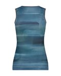 SHIMANO Kolesarska  majica brez rokavov - VERTEX SL - modra