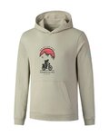 SHIMANO pulover - HOODIE - bež