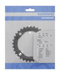 SHIMANO menjalnik - CHAINRING M361 32 - črna
