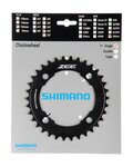 SHIMANO menjalnik - ZEE M640 34 - črna