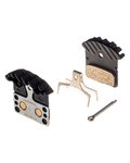 SHIMANO zavorne ploščice - BRAKE PADS J04C - srebrna/črna