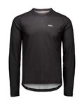 POC Kolesarski dres z dolgimi rokavi poletni - MOTION AIR L/S - črna
