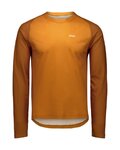 POC Kolesarski dres z dolgimi rokavi poletni - MOTION AIR L/S - rjava