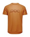 POC Kolesarska  majica s kratkimi rokavi - REFORM ENDURO TEE - rjava