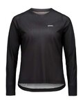 POC Kolesarski dres z dolgimi rokavi poletni - MOTION AIR L/S - črna