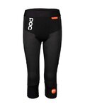 POC Kolesarske Spodnje hlače - RESISTANCE LAYER TIGHTS JR - črna/oranžna