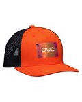 POC Kolesarska kapa - ESSENTIAL MTB CAP - črna/oranžna