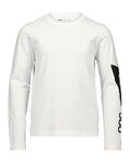 POC Kolesarska  majica z dolgimi rokavi - TEE LS JR - bela