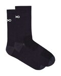 POC Kolesarske klasične nogavice - CADENCE ROAD LONG SOCKS - črna