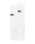 POC Kolesarske klasične nogavice - CADENCE ROAD SOCKS - bela
