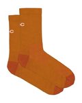 POC Kolesarske klasične nogavice - CADENCE ROAD SOCKS - rjava
