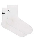POC Kolesarske nizke nogavice - CADENCE ROAD SHORT SOCKS - bela