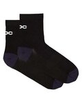 POC Kolesarske klasične nogavice - CADENCE ROAD AIR SOCKS - črna