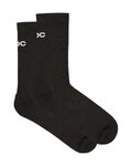 POC Kolesarske klasične nogavice - CADENCE ROAD THERMAL SOCKS - črna