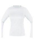 GORE Kolesarska  majica z dolgimi rokavi - BASE LAYER - bela