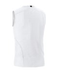 GORE Kolesarska majica brez rokavov - BASE LAYER - bela
