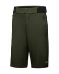 GORE Kolesarske kratke hlače brez naramnic - C5 - zelena