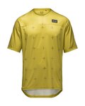 GORE Kolesarski dres s kratkimi rokavi - TRAILKPR DAILY - rumena