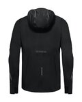 GORE Kolesarska  vetru odporna jakna - CONCURVE GORE-TEX - črna