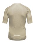 GORE Kolesarski dres s kratkimi rokavi - SPINSHIFT - bež