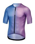 GORE Kolesarski dres s kratkimi rokavi - SPINSHIFT BREATHE - modra/vijolična