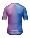 GORE Kolesarski dres s kratkimi rokavi - SPINSHIFT BREATHE - modra/vijolična