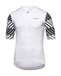 GORE Kolesarski dres s kratkimi rokavi - SWIFTRIDE OPTICAL - bela/črna