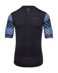 GORE Kolesarski dres s kratkimi rokavi - SWIFTRIDE OPTICAL - črna/modra