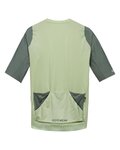 GORE Kolesarski dres s kratkimi rokavi - DISTANCE 2.0 - zelena