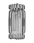 CRANKBROTHERS Kolesarsko orodje - MULTI-10 - srebrna