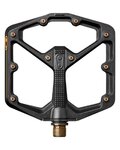 CRANKBROTHERS pedale - STAMP 11 LARGE - črna/zlata