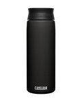 CAMELBAK Kolesarska steklenica za vodo - HOT CAP VACUUM STAINLESS 0,6L - črna