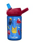 CAMELBAK Kolesarska steklenica za vodo - EDDY+ KIDS 0,4L - rdeča/modra