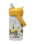 CAMELBAK Kolesarska steklenica za vodo - THRIVE FLIP STRAW KIDS 0,4l - prosojna/rumena