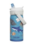 CAMELBAK Kolesarska steklenica za vodo - THRIVE FLIP STRAW KIDS VSS 0,35 L - modra/večbarvno
