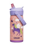CAMELBAK Kolesarska steklenica za vodo - THRIVE FLIP STRAW KIDS VSS 0,35 L - oranžna/večbarvno