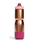 CAMELBAK Kolesarska steklenica za vodo - PODIUM VSS 0,65L - bron/rožnata
