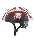 BELL Kolesarska čelada - SKULL HAWK - črna/rdeča