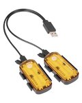 BLACKBURN luč - GRID SIDE BEACON LIGHT SET - črna